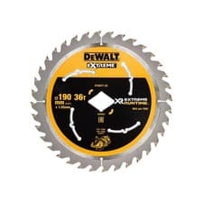 Image of DEWALT Extreme Runtime FlexVolt Circular Saw Blade 190mm x Diamond x 36T DEWDT4