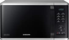 Image of Samsung MS23K3515AS 23L Solo Microwave 800W Quick Defrost Silver ECO Ceramic