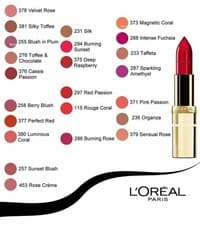 Image of L'Oreal Color Riche Lipsticks - All Shades New Sealed