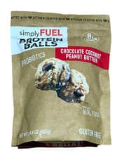 Image of Simply Fuel Protein Balls, Chocolate Coconut Peanut Butter (14.4 Ounce)