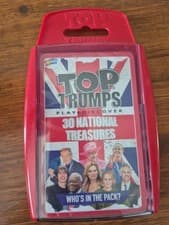 Image of Top Trumps 30 National Treasures 2020 Kids Party Fun Card Game unopened