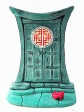 Image of Fairy Garden Miniature - Zen Fairy Door for Fairy Figurines