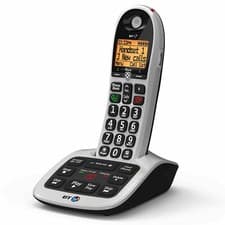 Image of BT 4600 DECT Cordless Single Home Phone Big Buttons Call Blocker Answer Machine 
