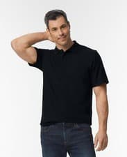 Image of Gildan Mens Softstyle 100% Cotton Polo Shirt–Short Sleeve Double Pique Polo Top
