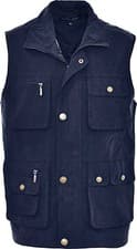 Image of Mens Lightweight Body Warmer Gilet Windproof Showerproof With Inside Lining