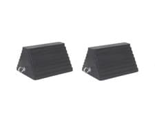 Image of Rubber Wheel Chocks Heavy Duty Suitable For Commercial Vehicles 4.3KG (PAIR)