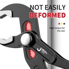 Image of Water Pump Pliers Quick-Release Plumbing Pliers Wrench Adjustable Water Pipes UK