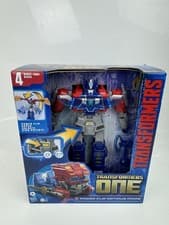 Image of Transformers One Power Flip Optimus Prime (Orion Pax) Interactive Action Figure