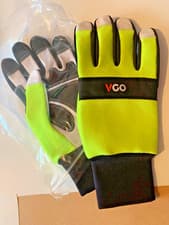 Image of VGO Chainsaw Gloves SIZE 9 M/L FINE QUALITY AND SAFE TO WEAR