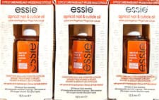Image of 3 x Essie Nail Treatment - Apricot Nail & Cuticle Oil 13.5ml (1630) Nail Care