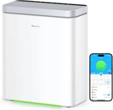 Image of Smart Air Purifier for Home Large Rooms and Allergies, Covers up to 97M², PM2.5