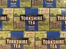 Image of 200 x Yorkshire Tea Decaf Tea Bags - 200 Bags (20x10) Promo Packs Free Postage