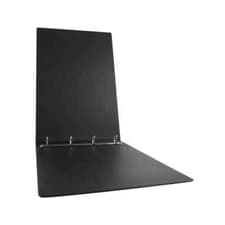 Image of Esselte 4 O-Ring Binder 25mm Polypropylene Landscape A3 Black 68737