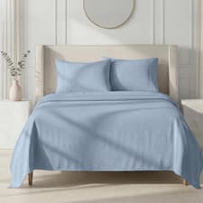 Image of King Sheets Set - 1000 Thread Count Sateen, Thick and Natural 100% Cotton Bed Sh