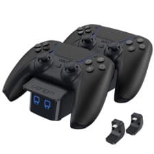 Image of Venom PS5 Charging Dock - Twin Dock Controller Charging Station - Black