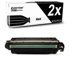 Image of 2X Eurotone Toner BLACK For HPE Color LaserJet Enterprise Flow Mf M-577-C