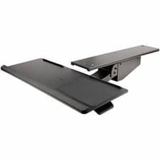Image of Startech Under Desk Keyboard Tray Height Adjustable Keyboard And Mouse Tray 10"