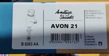 Image of Armitage Shanks Avon 21 B8263AA Self closing Basin Monobloc mixers - NEW