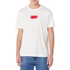 Image of Diesel Mens T Shirts T Just Printed Logo Crew Neck Short Sleeve Summer Tee