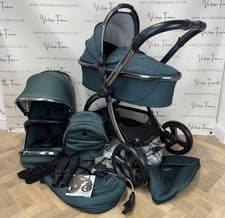 Image of Egg 2 Carrycot and Pushchair - Sherwood Green