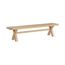 Image of Chunky Dining Bench / Bench For Table / Bench Seat For Table / Dining Bench /