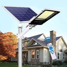 Image of 2kW Solar Street Lights 2000W Watts Solar LED Flood Light Dusk to Dawn 200000LM