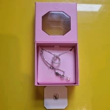 Image of Swarovski Matrix Necklace Pendant Crystal Pearl Boxed Brand New