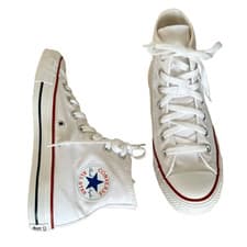 Image of Converse CTAS Women Trainers White Size UK 5 EU 37.5 High Top Canvas Shoes Optic