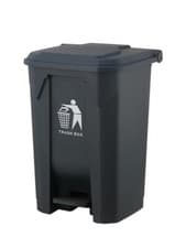Image of Recycling Dustbin Rubbish Pedal Bin Waste Trash Kitchen Home Office 30L 50L 80L