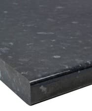 Image of Black Granite Gloss 40mm Laminate Kitchen Worktop | Cut to Size + Edging Strip