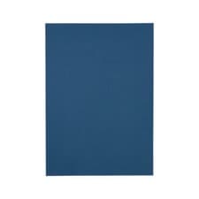 Image of GBC LeatherGrain A4 Binding Cover 250gsm Royal Blue (Pack of 100) CE040029