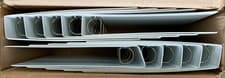 Image of 10-Pack Exacompta A4 Presentation 4D-Ring Binders 30mm Portfolio Folders White