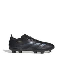 Image of ADIDAS Mens Black & Gold Predator League FG Football Boots UK 8.5 NEW Ref 2113
