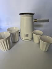 Image of White Hotel Chocolat Velvetiser Hot Chocolate Machine -  With Four Cups