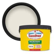 Image of Sandtex Microseal Smooth Masonry Paint Chalk Hill 10L