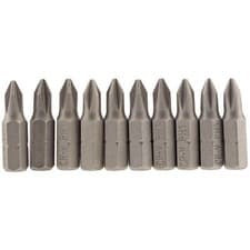 Image of Draper Phillips Screwdriver Bit PH1 25mm Pack of 10