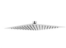 Image of Abode Storm Slimline Round Shower Head – 300mm X 300mm Polished Stainless Steel 