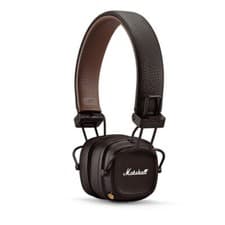 Image of Marshall Major IV Wireless Bluetooth On-Ear Headphones - Brown