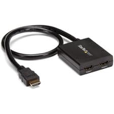 Image of StarTech.com 4K HDMI Splitter 1 In 2 Out - 4K 30Hz HDMI 1.4 2 Port Video Splitte