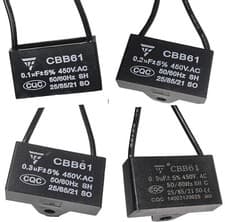 Image of 0.1uF 0.2uF 0.3uF 0.5uF 0.8uF CBB61 450V Motor Start Run Capacitor UKseller- ref