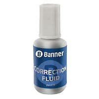 Image of Value Plus   Correction Fluid 20ml White (Pack of 10) 0009207