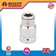 Image of Draper Expert Screwdriver Bit Holding Socket, 1/2" Sq. Dr. x 10mm Hexagon 16811