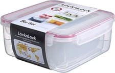Image of LocknLock Square Nestable Air and Watertight 5pcs Food Storage Container Set
