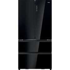 Image of Haier HFR79F19DFGB FD 90 Series 7 91cm Frost Free American Fridge Freezer Black