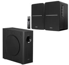 Image of Edifier R1280DBs Active Bluetooth Bookshelf 2.0 Speaker & Edifier T5s Subwoofer