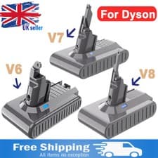 Image of Battery For Dyson V6 V7 V8 SV10 Animal Absolute Fluffy Handheld Vacuum Cleaner