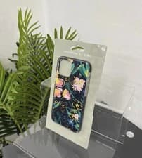 Image of Brand New Ted Baker Iphone 12 12 Pro Phone Case Black Floral