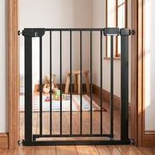 Image of Baby Gate for Stairs Pressure Mounted Auto-Close Door Gate