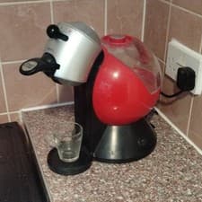 Image of Krups Nescafe Dolce Gusto Piccolo Espresso Machine - Red