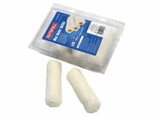 Image of Faithfull 100mm / 4" Mini Roller Refills Pack of 10 Medium Pile FAIRMINI10M